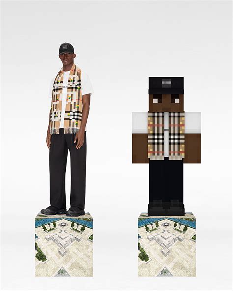 burberry colab|burberry x minecraft capsule.